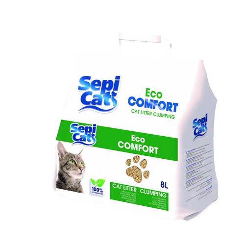 Sepicat Eco Comfort Olor Madera Arena para Gatti