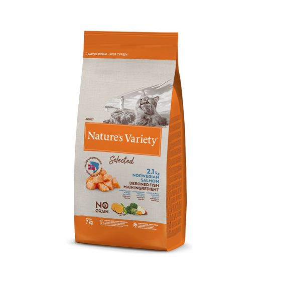 Nature's Variety Cat Adult Selected Norvegese Salmone