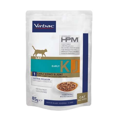 Virbac HPM KJ-1 Early Kidney & Joint Cat (Bustine)