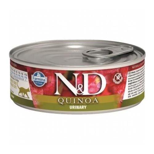 Farmina N&D Tropical Selection Mini Lamb - Farmina N&D Cat Quinoa Urinary (Scatolette) 24 x 80 gr
