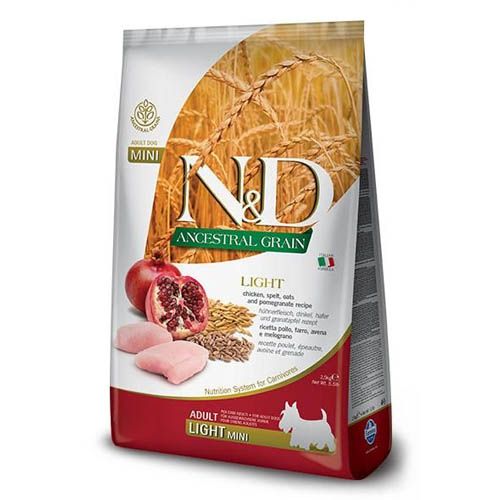 Farmina N&D Ancestral Grain Light Mini Chicken