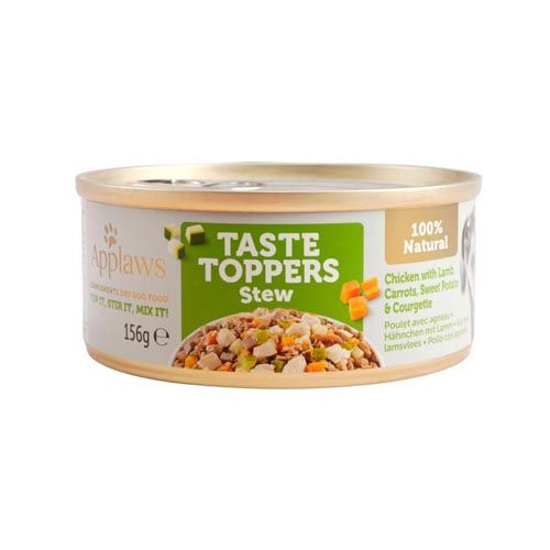Applaws Dog Taste Toppers Stew Chicken & Lamb with Vegetables (Scatolette) 156 gr x 12