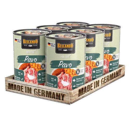 Belcando Holistic Turkey (Scatollete) - 400 gr x 6