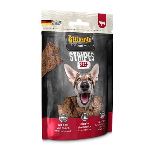 Belcando Stripes Beef Snack - 70 gr x 8