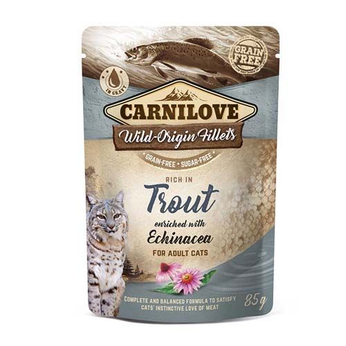 Carnilove Cat Trucha (Bustine) - 24 x 85 gr