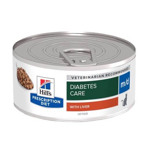 Hill's Prescription Diet M/D Feline Scatolette 156 gr.
