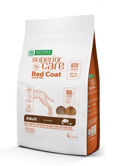 Nature's Protection Superior Care Red Coat Adult Salmone