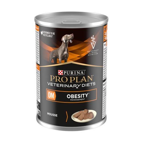 Purina Veterinary Diets Dog OM Obesity Mousse (Scatolette) 12 x 400 gr