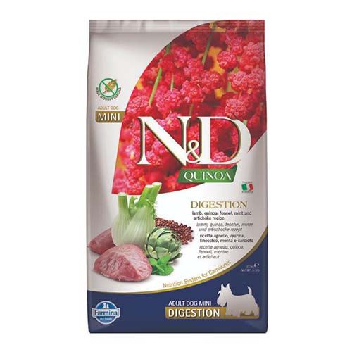Farmina N&D Quinoa Digestion Agnello Mini