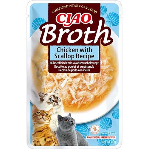 Churu Cat Broth Scallop