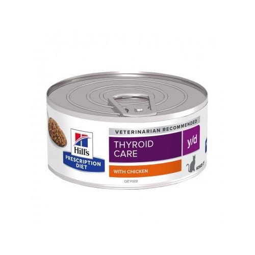 Hill's Prescription Diet Y/D Feline Scatolette 156 gr.